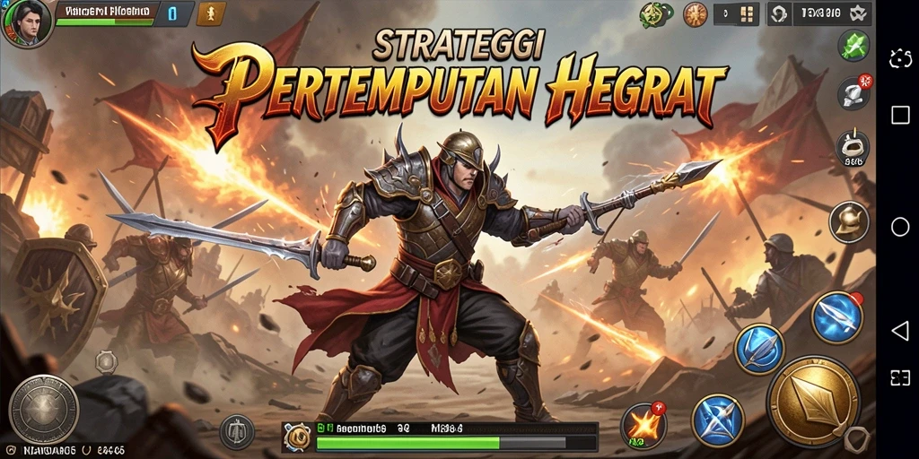 Tampilan menarik dari gameplay SLG di 3446.