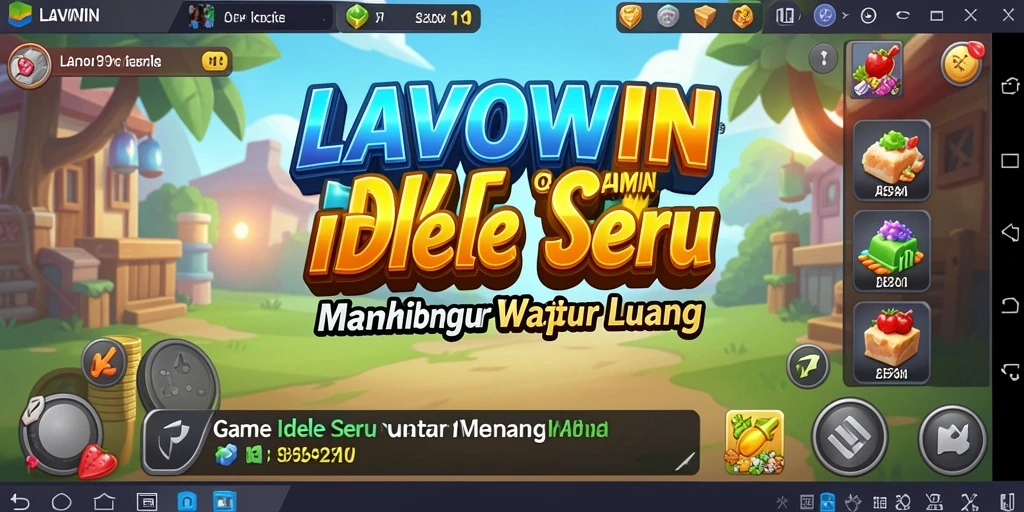 Tampilan gameplay LAVOWIN yang menarik dan menawan.