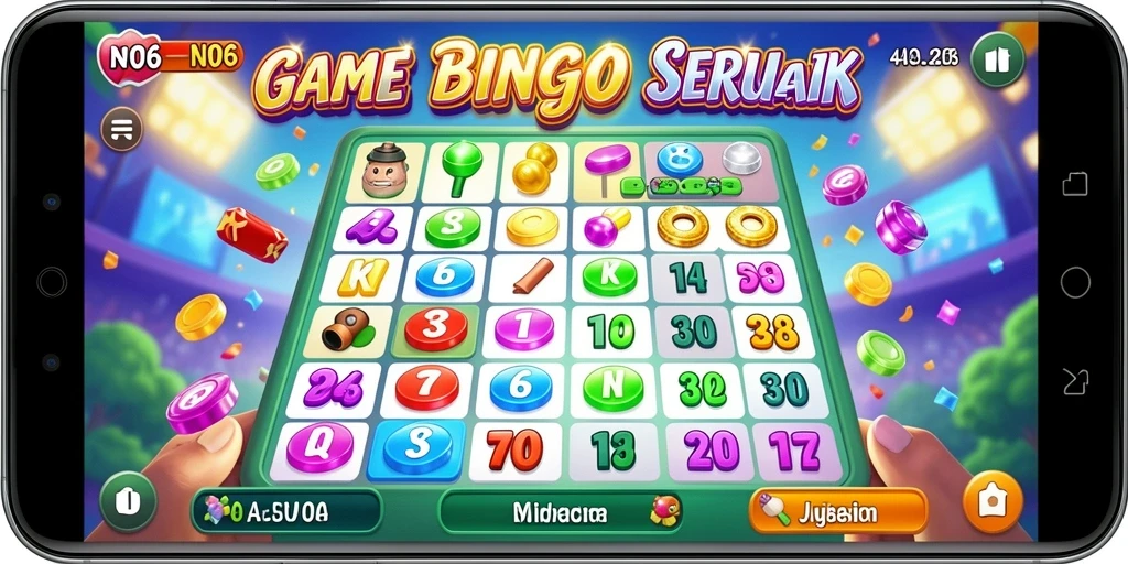 Tangkapan layar gameplay Bingo N06 yang seru dan penuh warna.