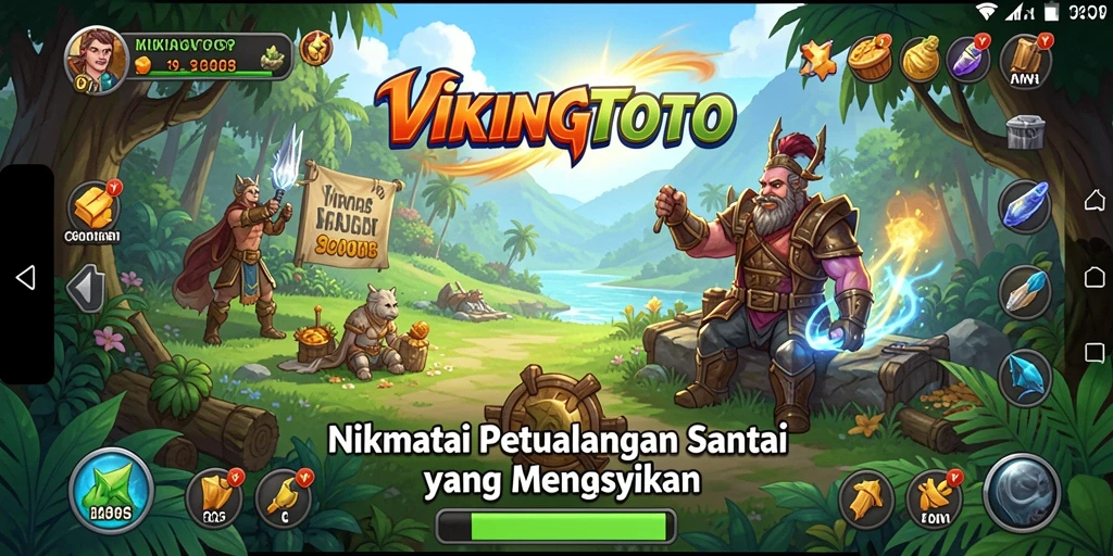 Screenshot VIKINGTOTO menampilkan gameplay seru dan menarik.
